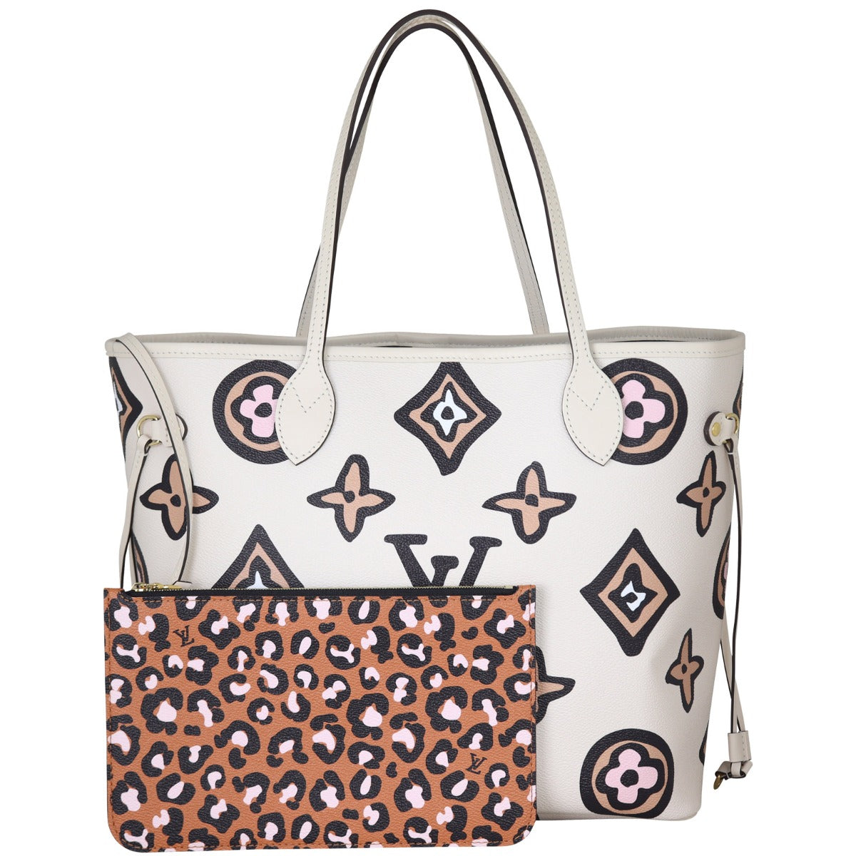 Louis Vuitton Neverfull MM Wild at Heart Giant Monogram – Luxe.It.Fwd