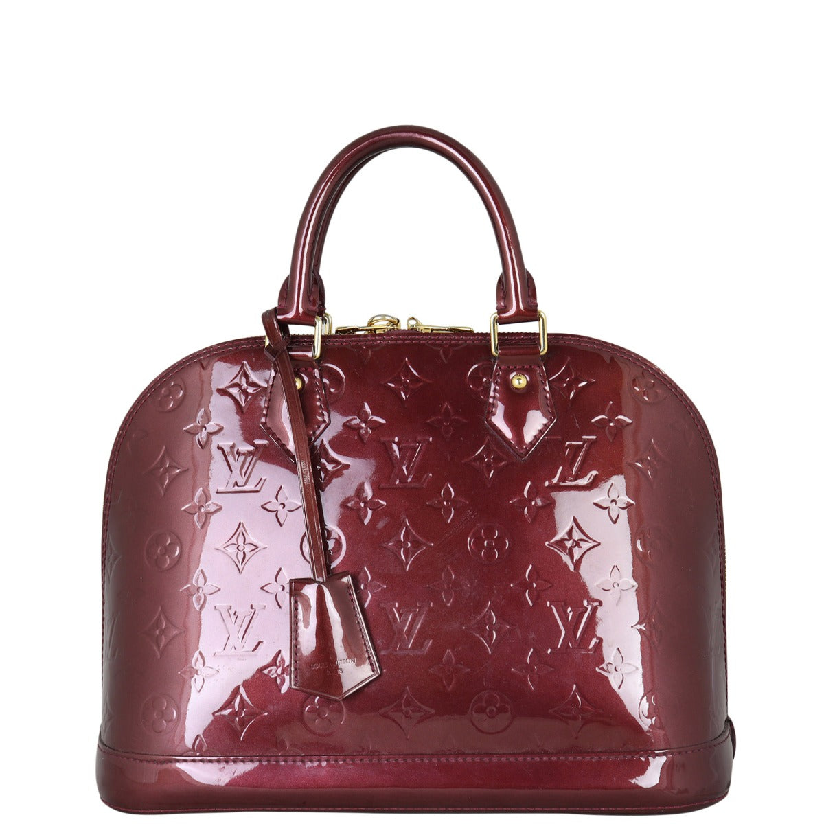 Louis Vuitton Alma PM Monogram Vernis | Amarante GHW – Luxe.It.Fwd