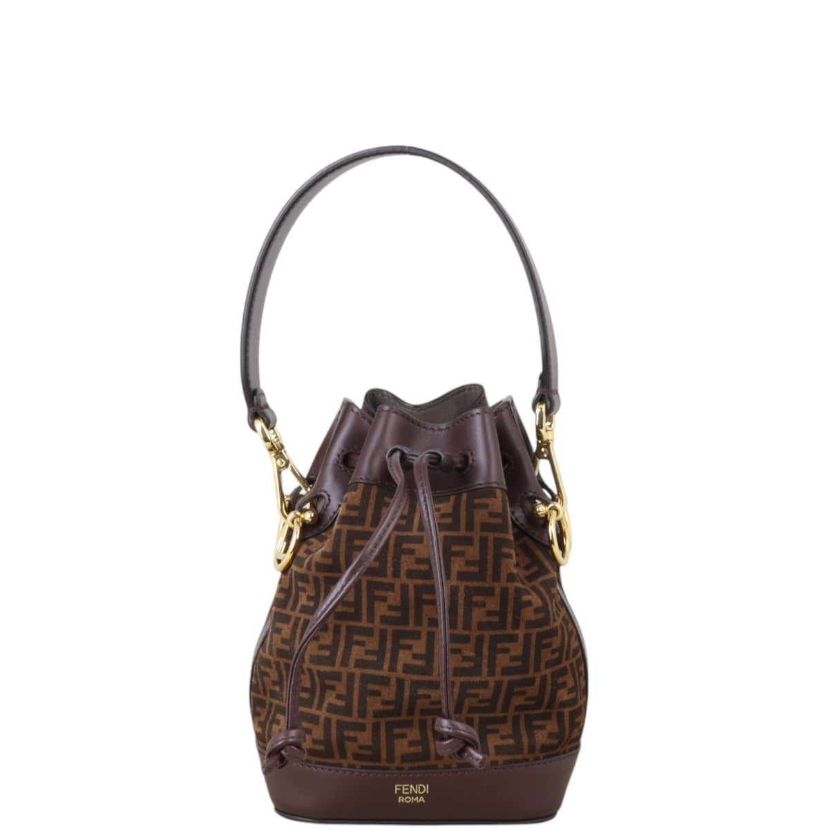 Fendi Mon Tresor Suede Mini Bucket Bag – Luxe.It.Fwd