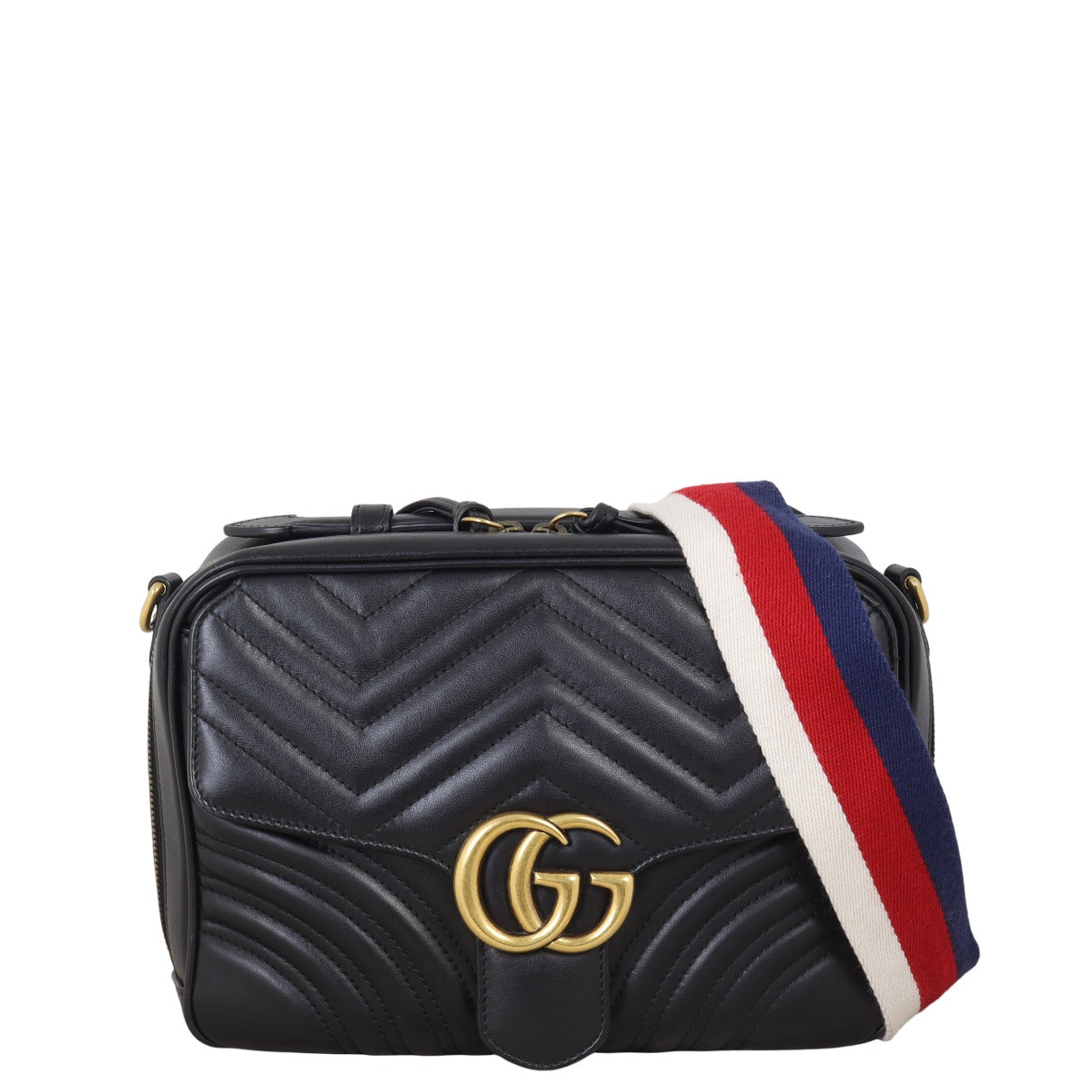 Gucci GG Marmont Zip Around Top Handle Camera Bag Small – Luxe.It.Fwd