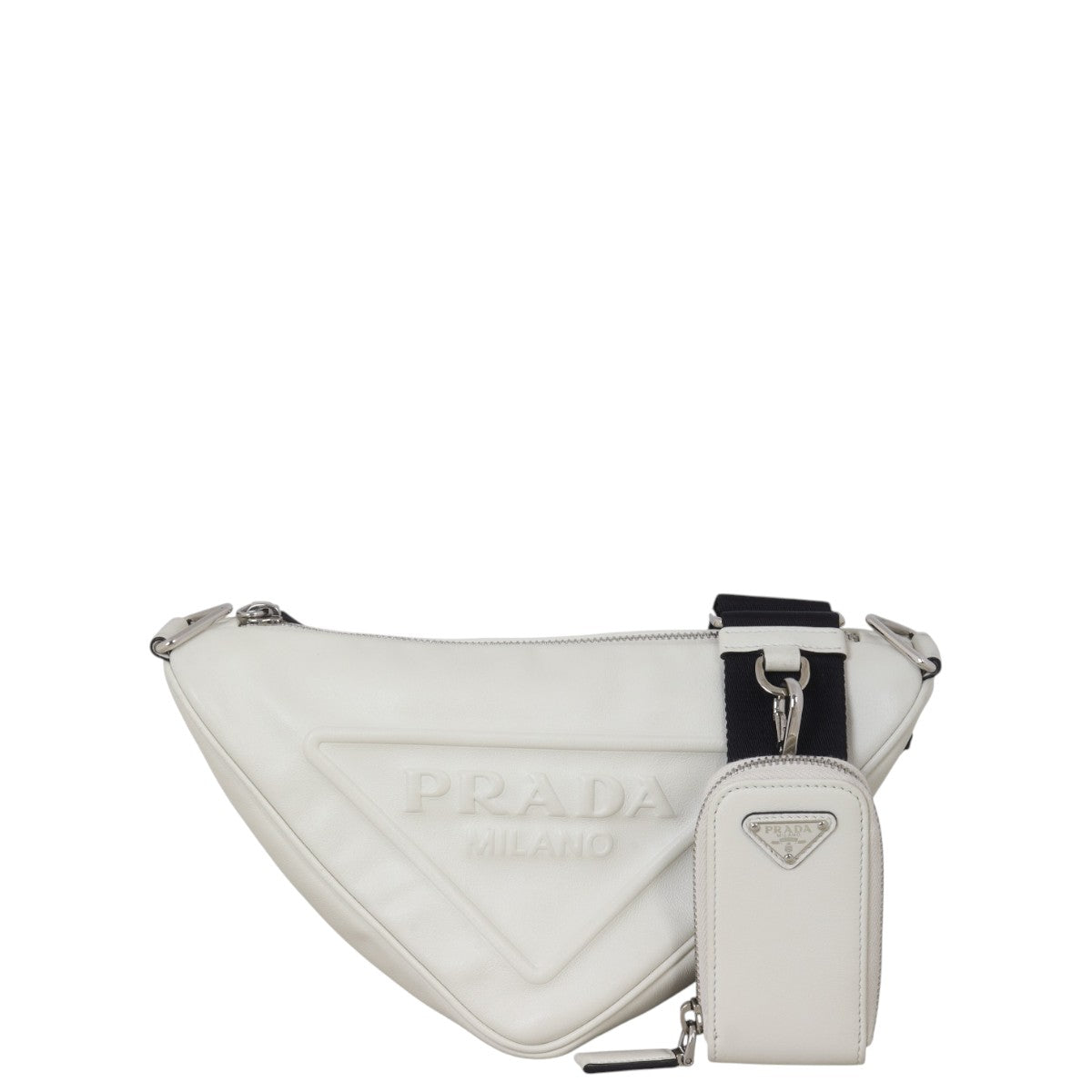Prada Triangle Leather Shoulder Bag – Luxe.It.Fwd