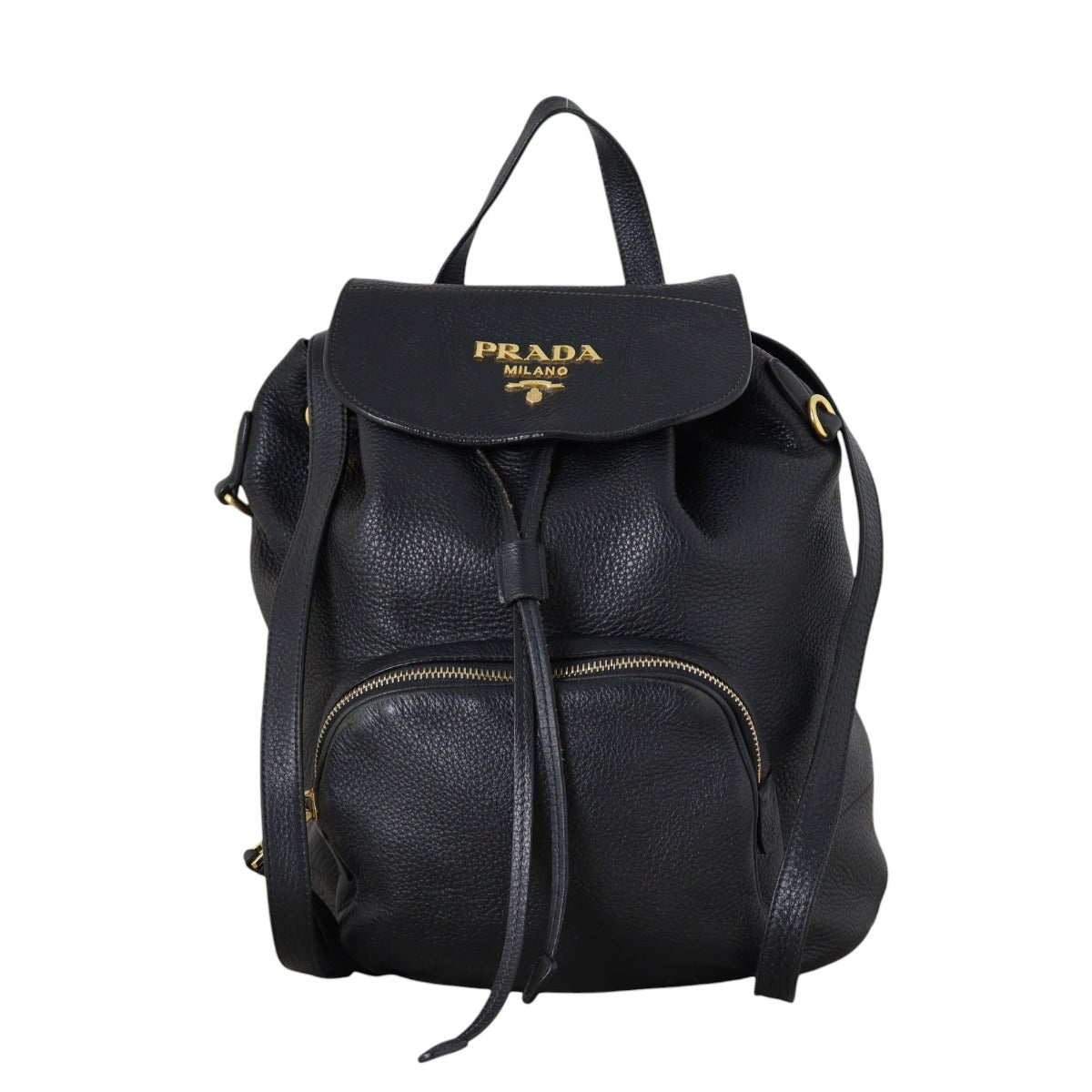designer leather drawstring backpacks Prada Leather Drawstring Backpack – Luxe.It.Fwd