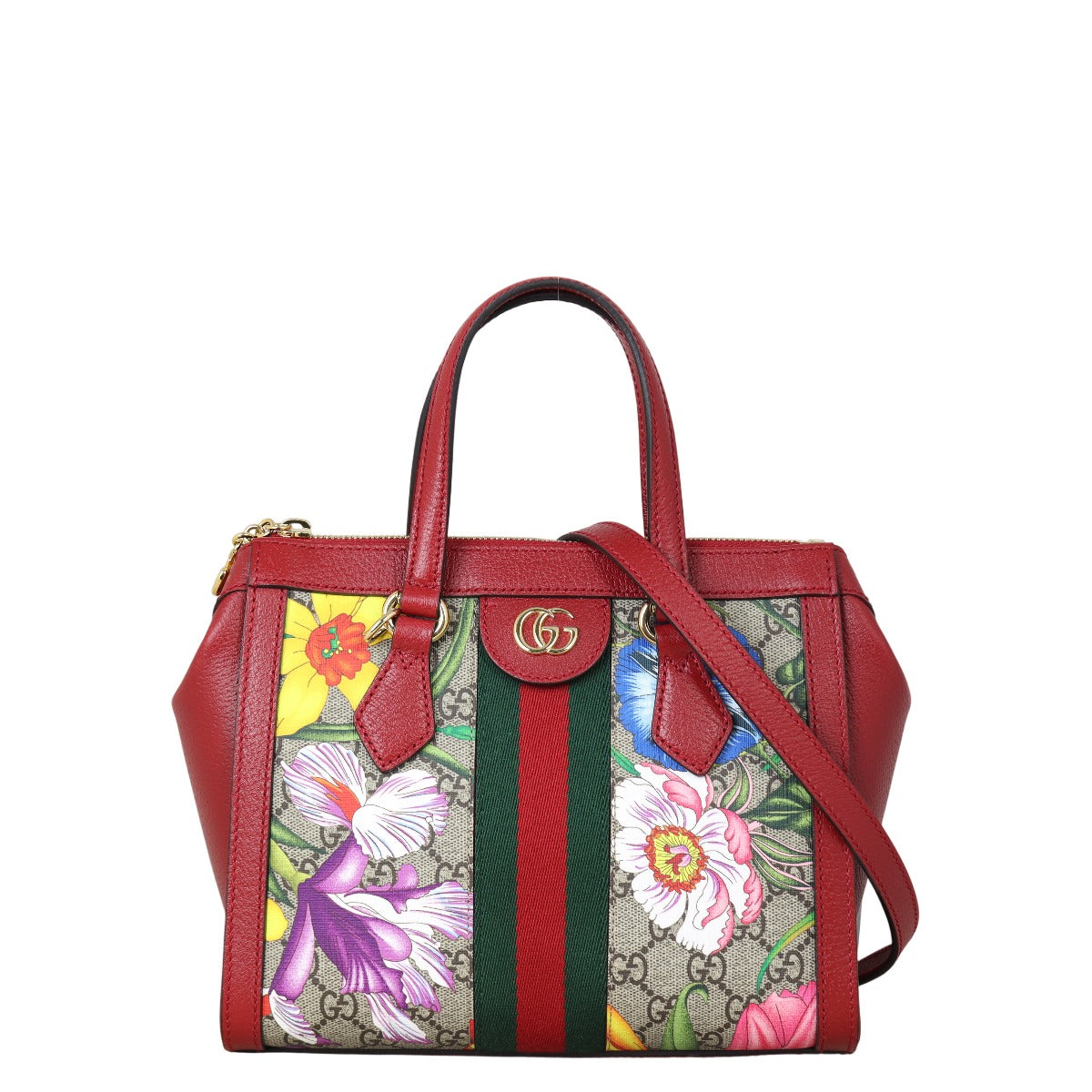 Gucci Flora GG Supreme Ophidia Tote Small – Luxe.It.Fwd