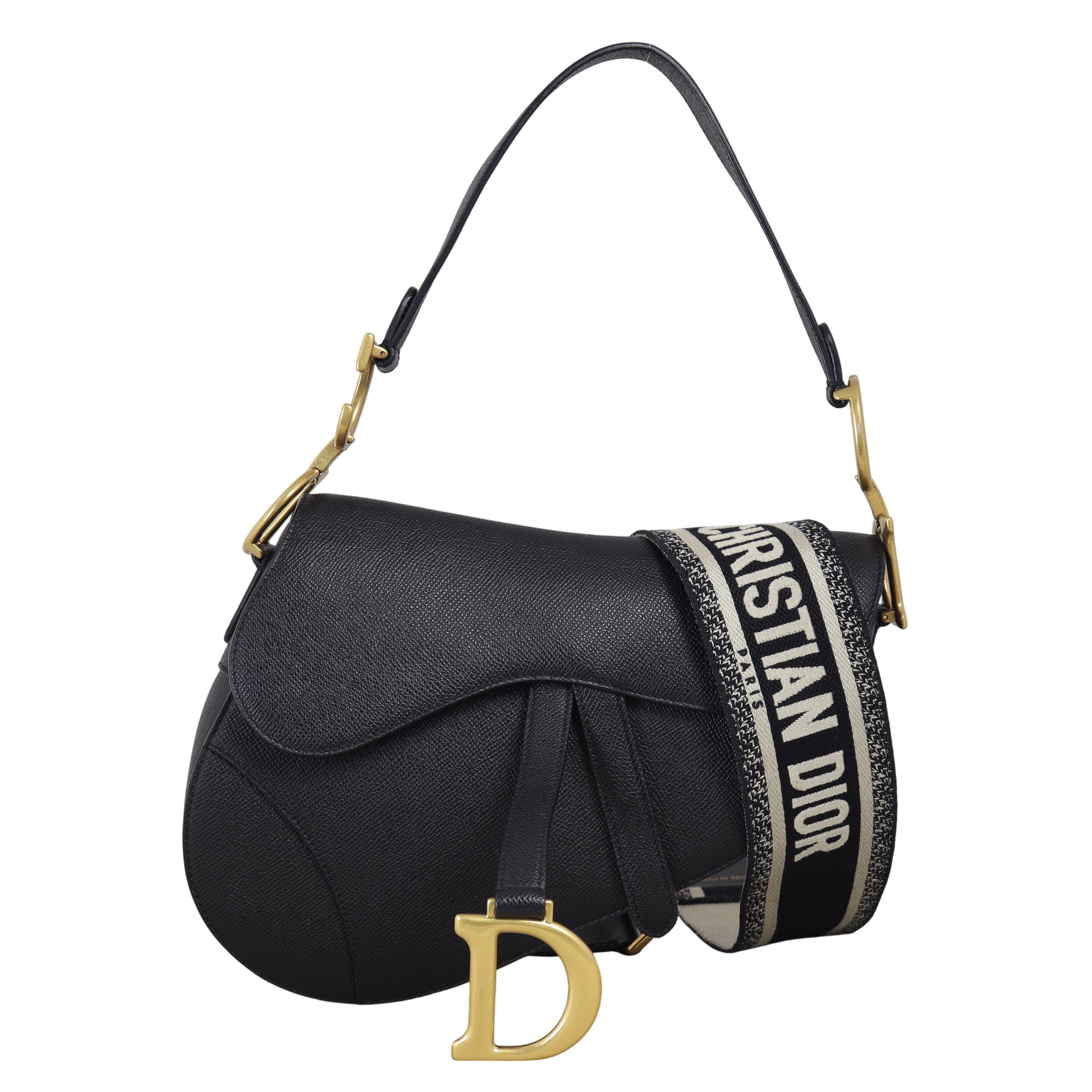 Dior Saddle Bag with Embroidered Strap – Luxe.It.Fwd