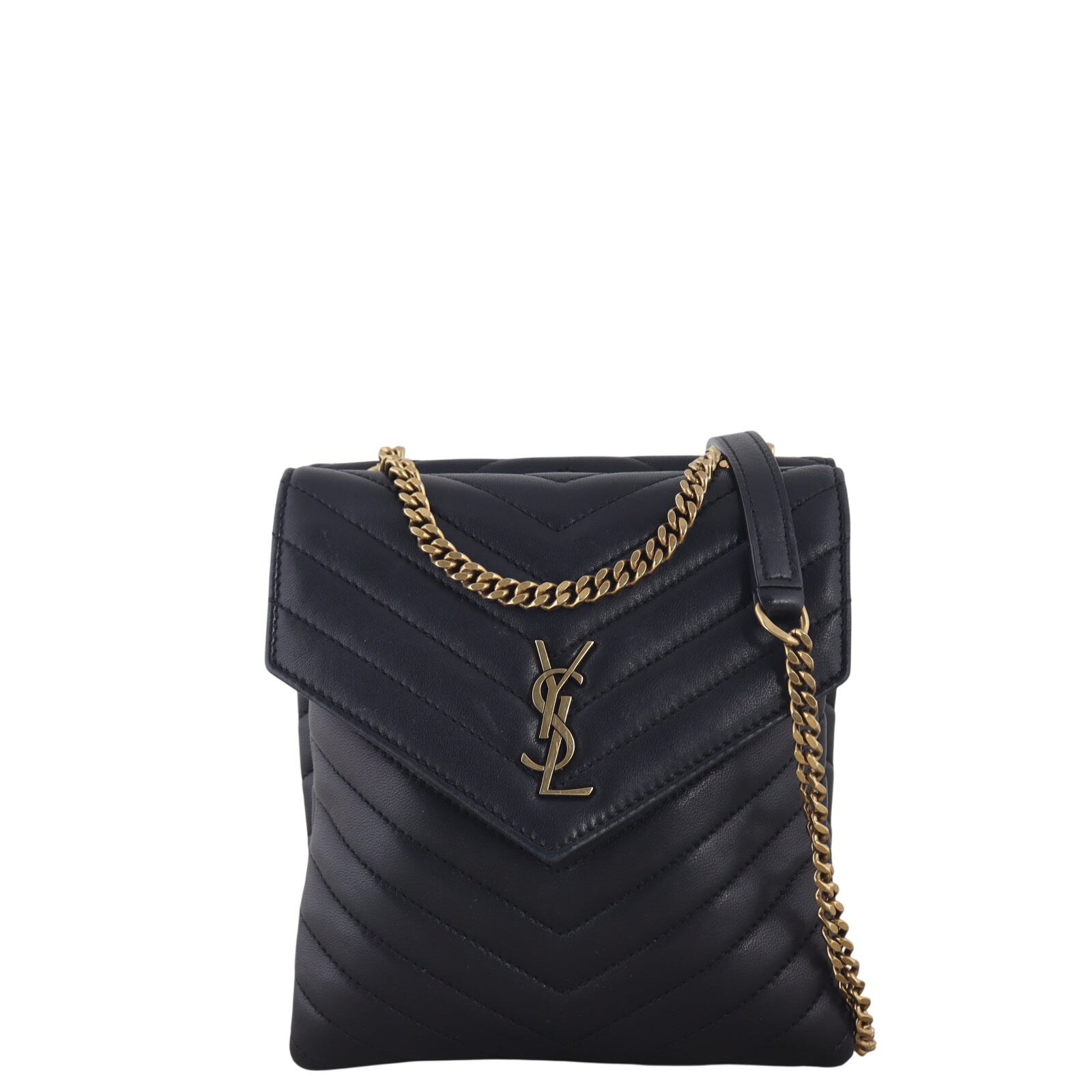 Saint Laurent Matelasse Double Flap Vertical Bag – Luxe.It.Fwd