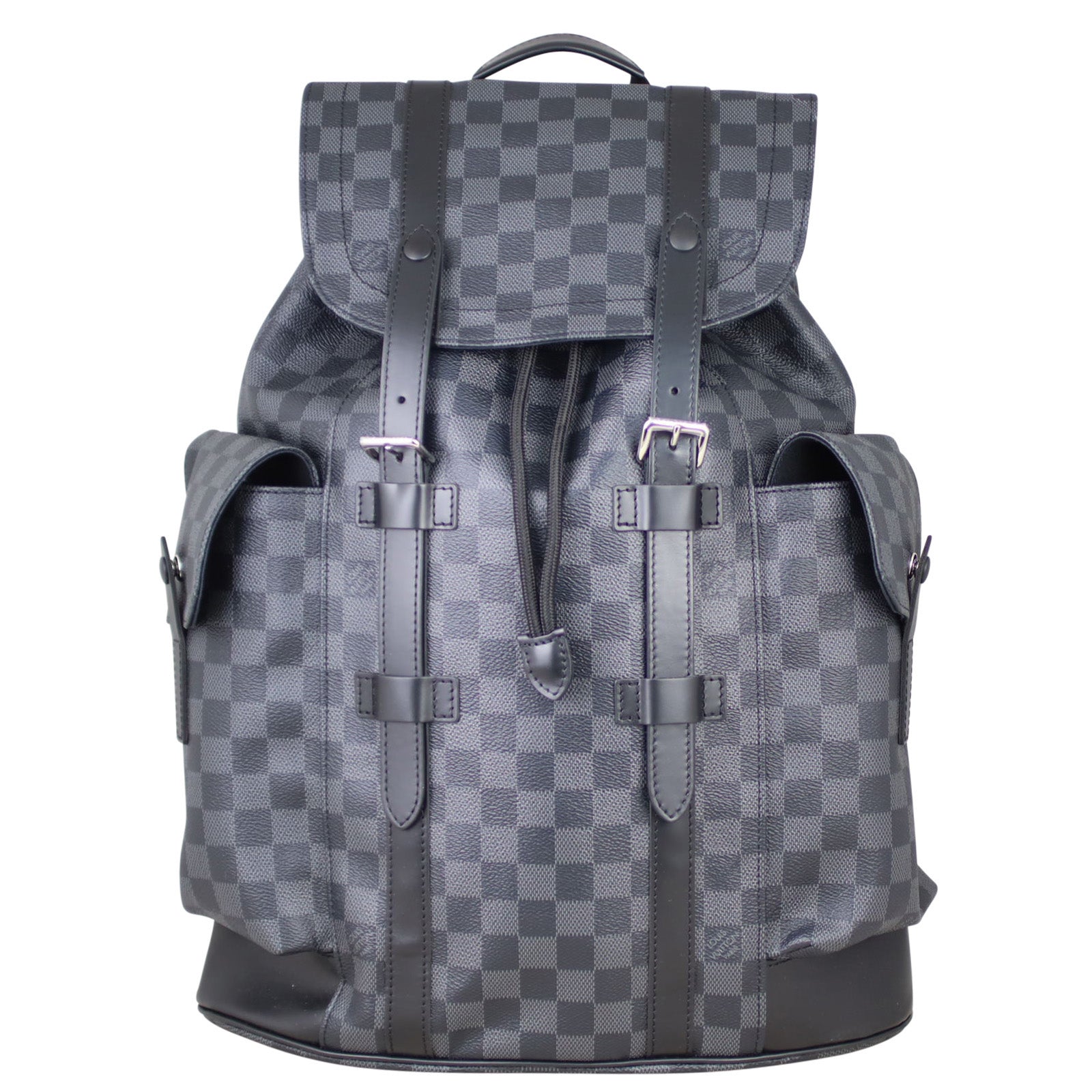 louis vuitton christopher backpack replica for sale Louis Vuitton Christopher Backpack Damier Graphite – Luxe.It.Fwd