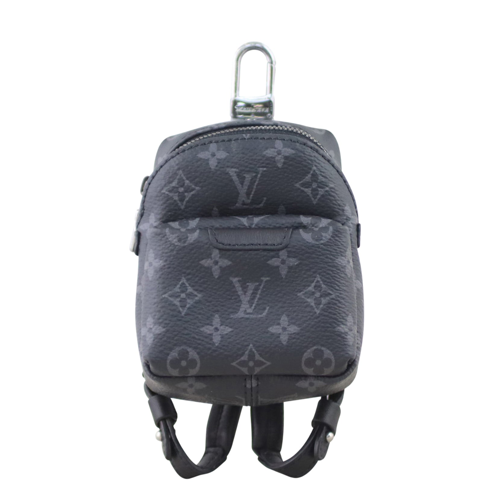 Louis Vuitton Backpack Bag Charm Monogram Eclipse