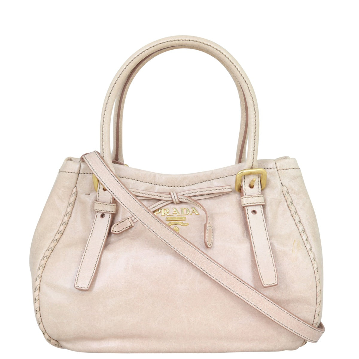 Prada Vitello Shine Bow Satchel – Luxe.It.Fwd