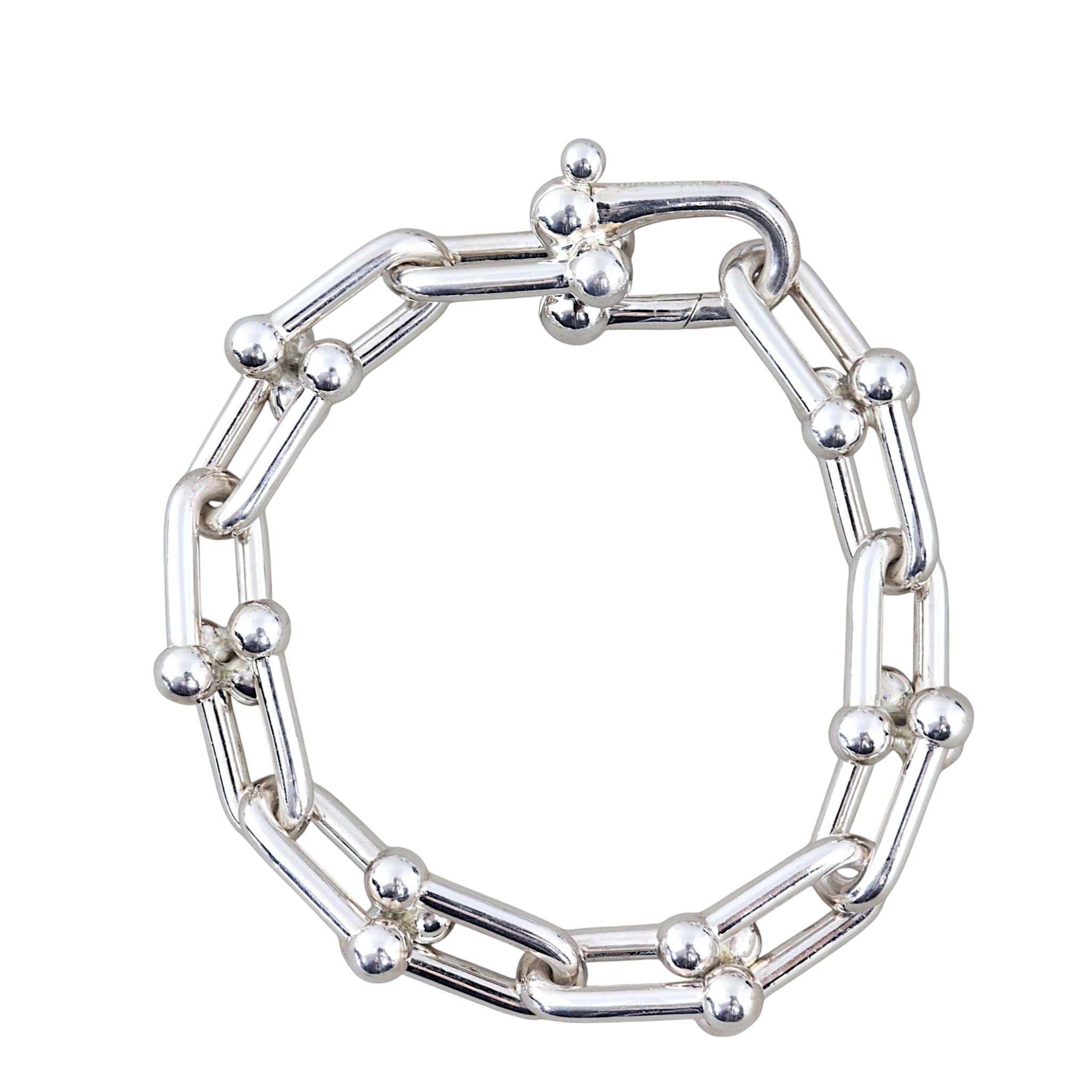 Tiffany & Co HardWear Large Link Sterling Silver Bracelet – Luxe 