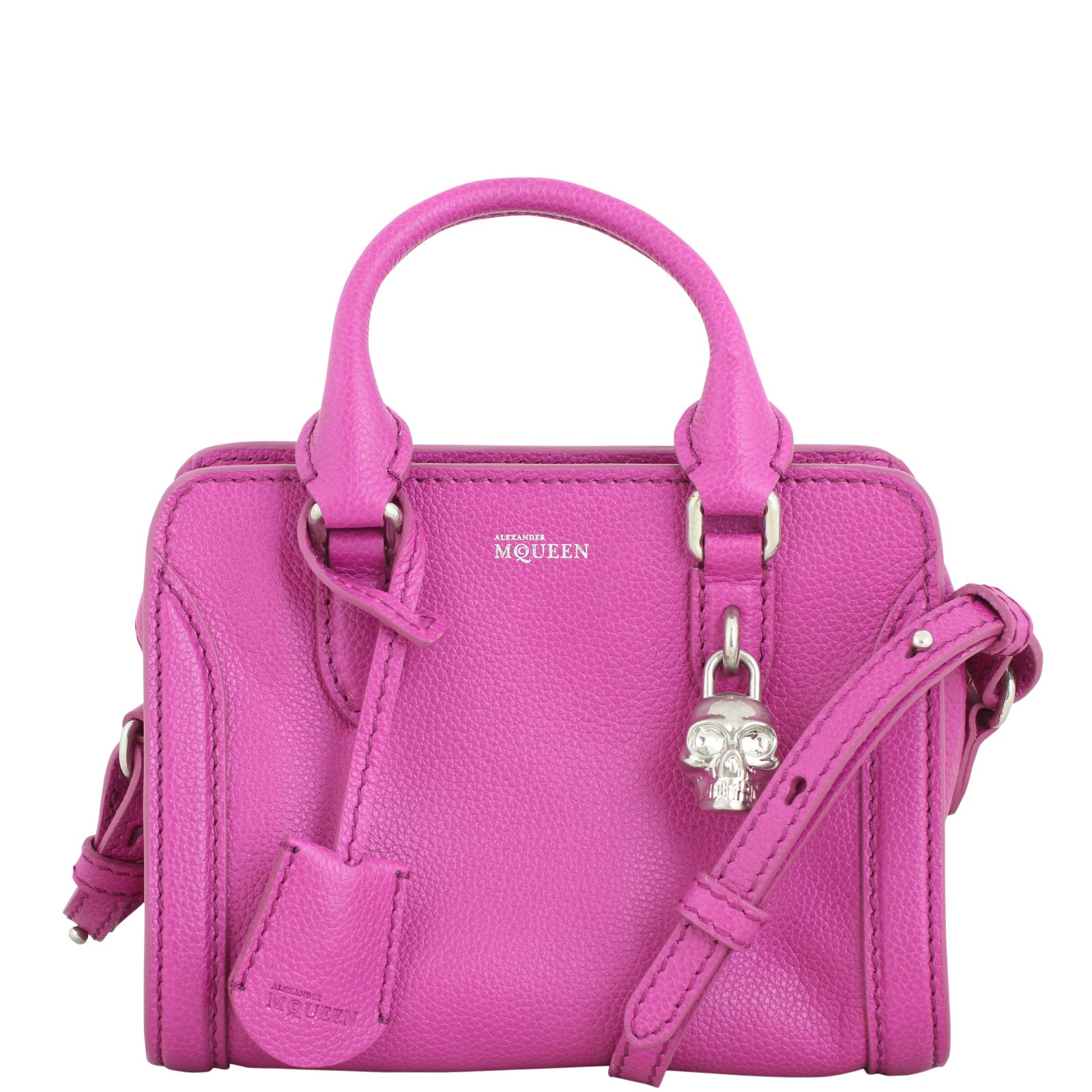 Alexander McQueen Padlock Mini Satchel Bag Luxe.It.Fwd Alexander McQueen Padlock Mini Satchel Bag Luxe.It.Fwd