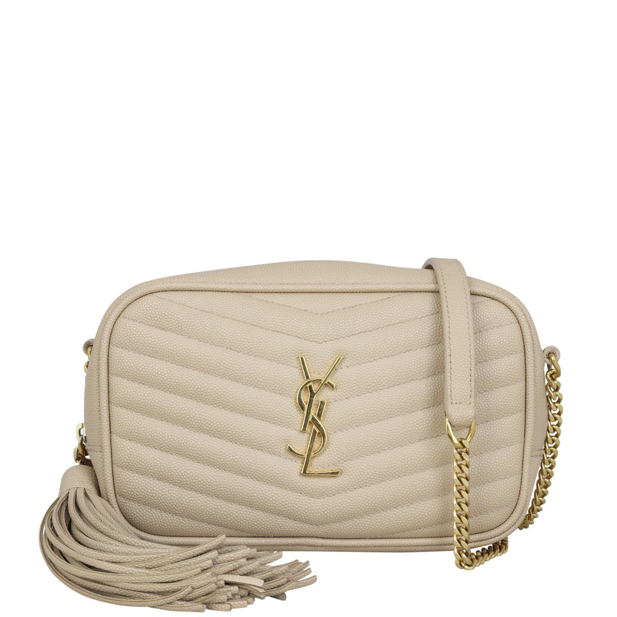 LOU MINI CAMERA BAG 18 IN SILVER PINK SUEDE GOLD HARDWARE