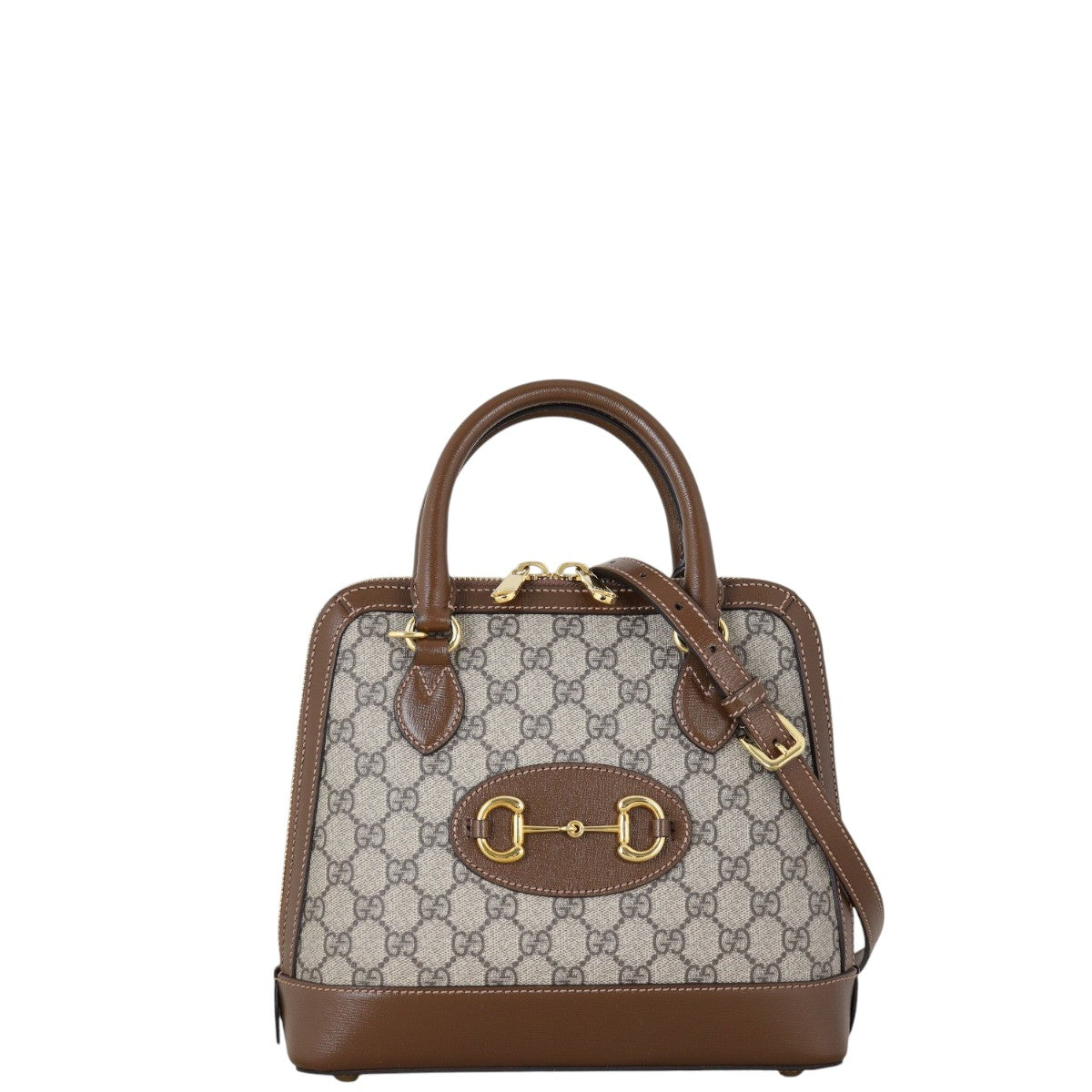 Gucci GG Supreme 1955 Horsebit Top Handle Bag Small – Luxe.It.Fwd