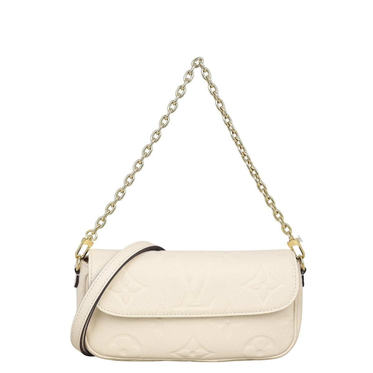 lv ivy louis vuitton bag with chain strap Louis Vuitton Ivy Wallet on Chain Monogram Empreinte –
