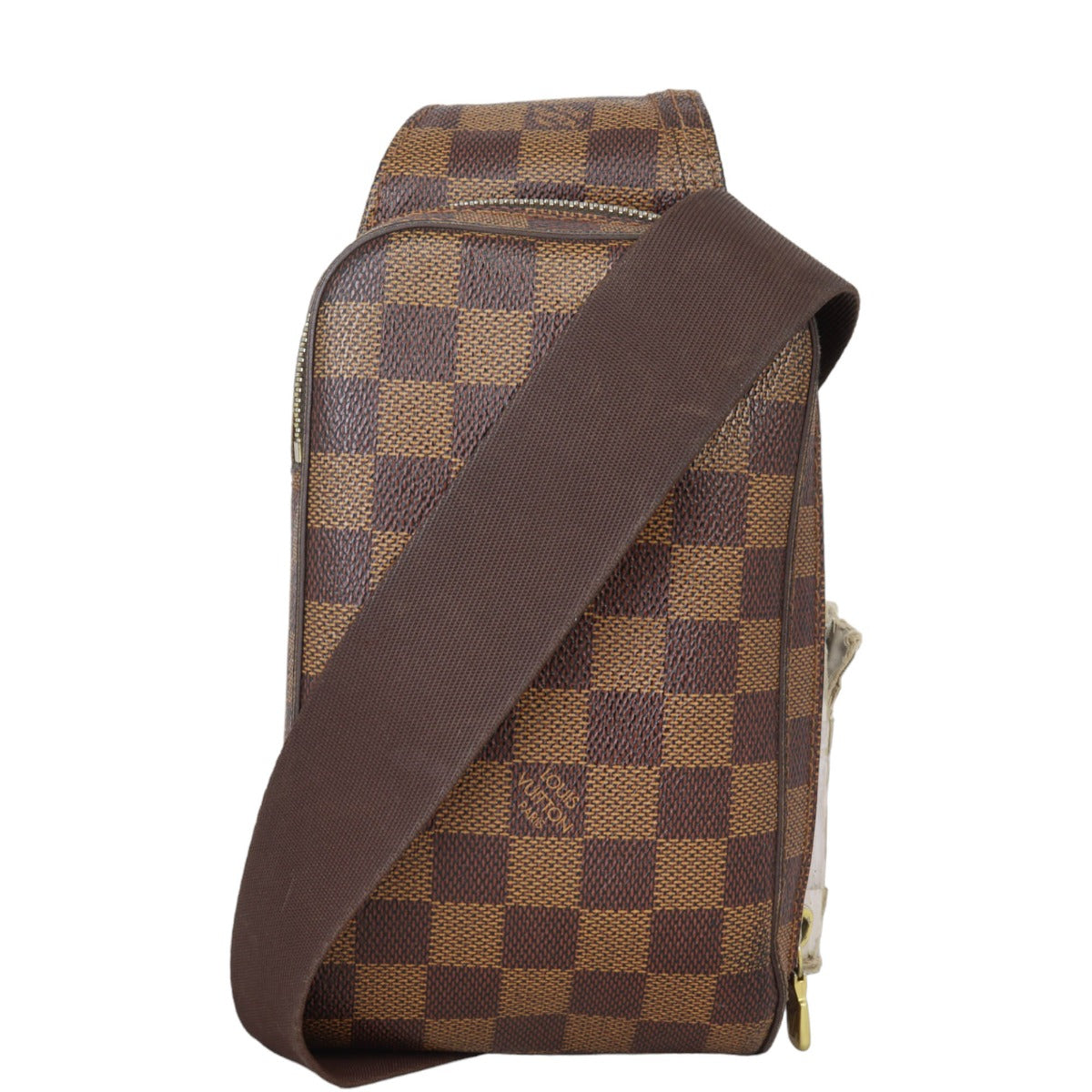 Louis Vuitton  Geronimos  Damier Ebene belt bag LOUIS VUITTON DAMIER EBENE GERONIMOS BELT BAG – Loveyourbags.net main image 3