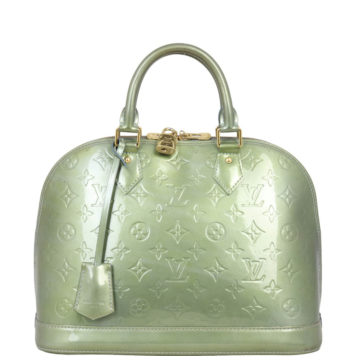 Louis Vuitton Alma PM Monogram Vernis | Vert Bronze – Luxe.It.Fwd