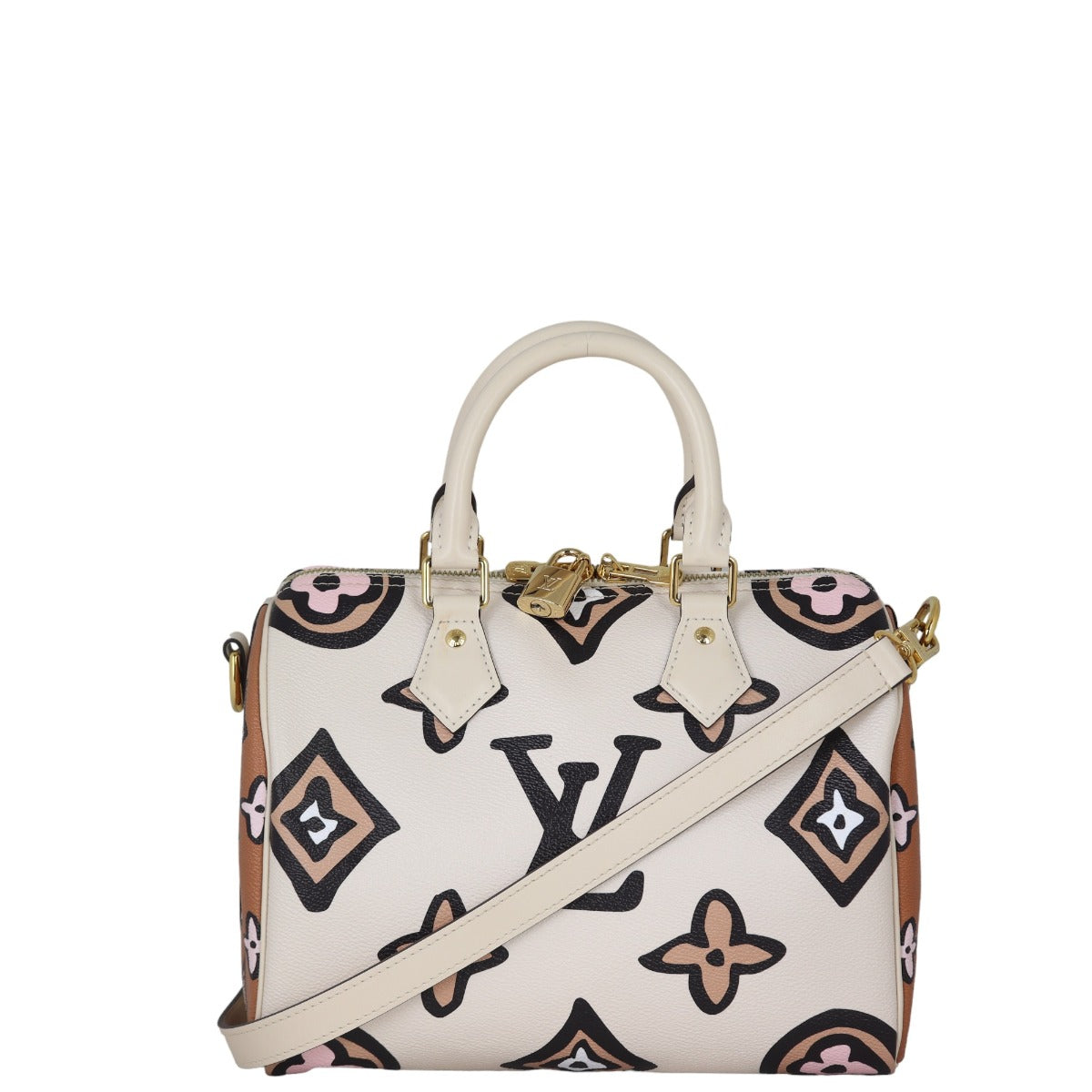 Louis Vuitton Speedy 25 Bandouliere Monogram Wild at Heart – Luxe