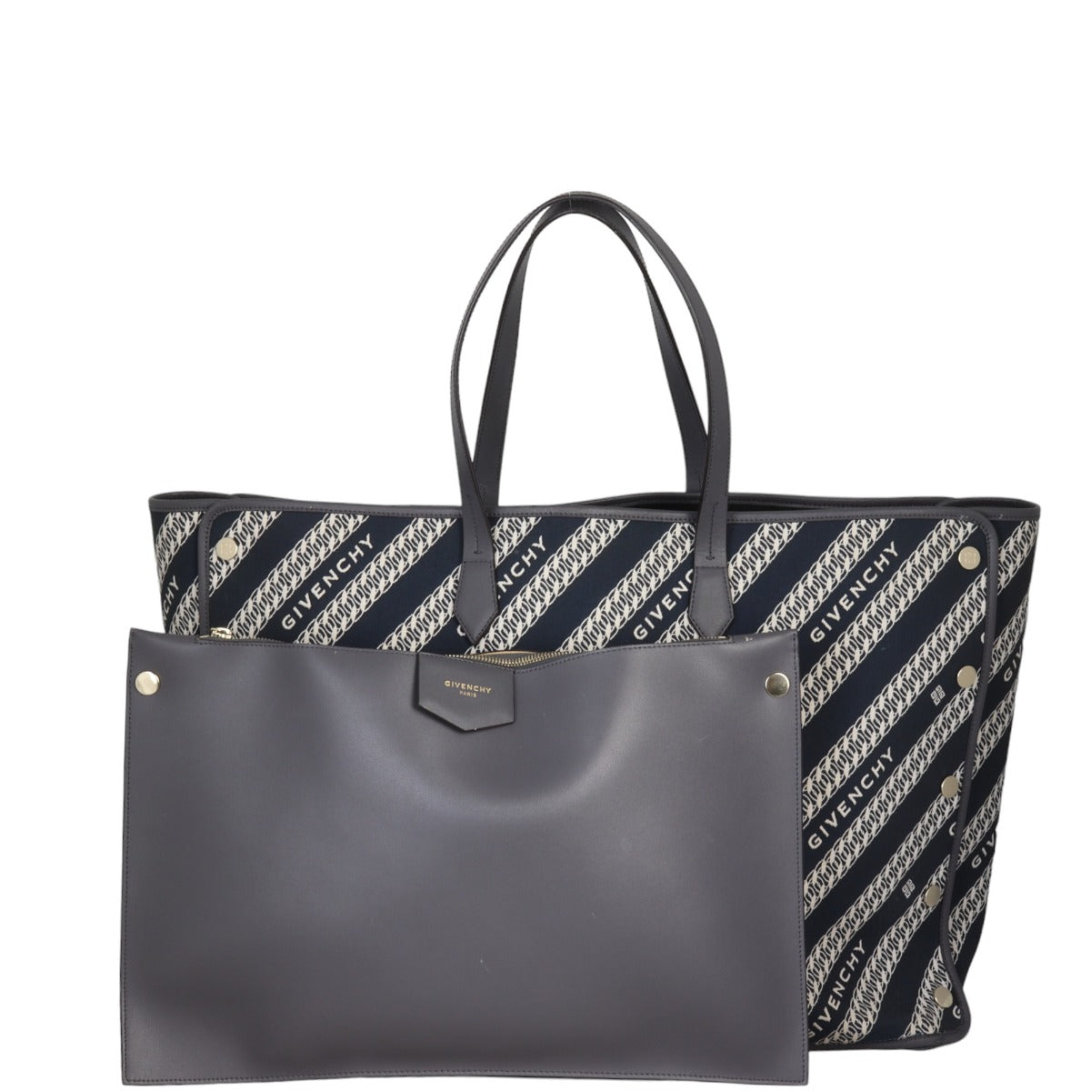 GIVENCHY◇トートバッグ/ボンド/ラージ/GRY/ Givenchy Bond Shopper 