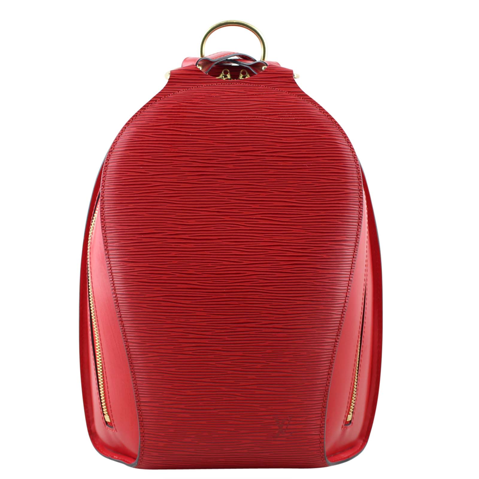 Louis Vuitton Mabillon Vintage Red Backpack w/ LV Dust Bag Louis Vuitton Mabillon Backpack Epi – Luxe.It.Fwd main image 3