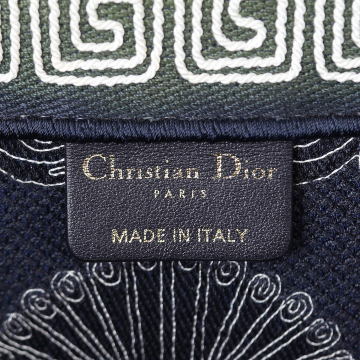 Dior Book Tote Large Cornely Embroidered