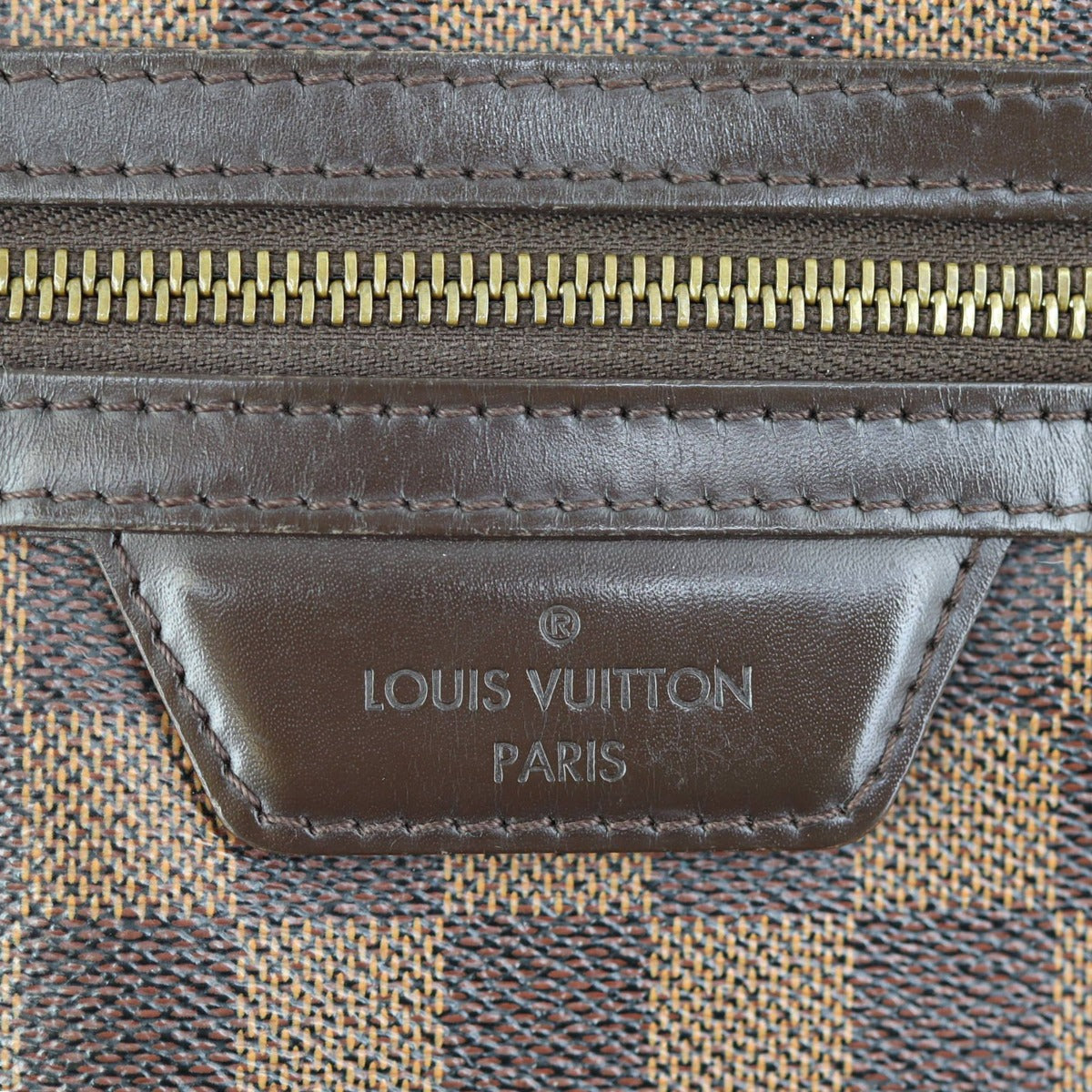 Louis Vuitton Evora MM Damier Ebene Stamp
