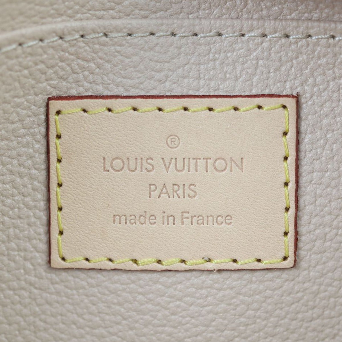 Louis Vuitton Cosmetic Pouch Monogram Stamp
