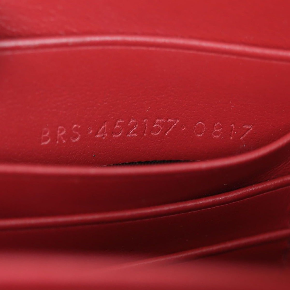 Saint Laurent Sunset Mini Croc-Embossed Date code
