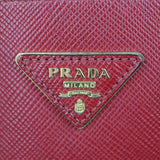 Prada Saffiano Cuir Double Bag Medium Hardware