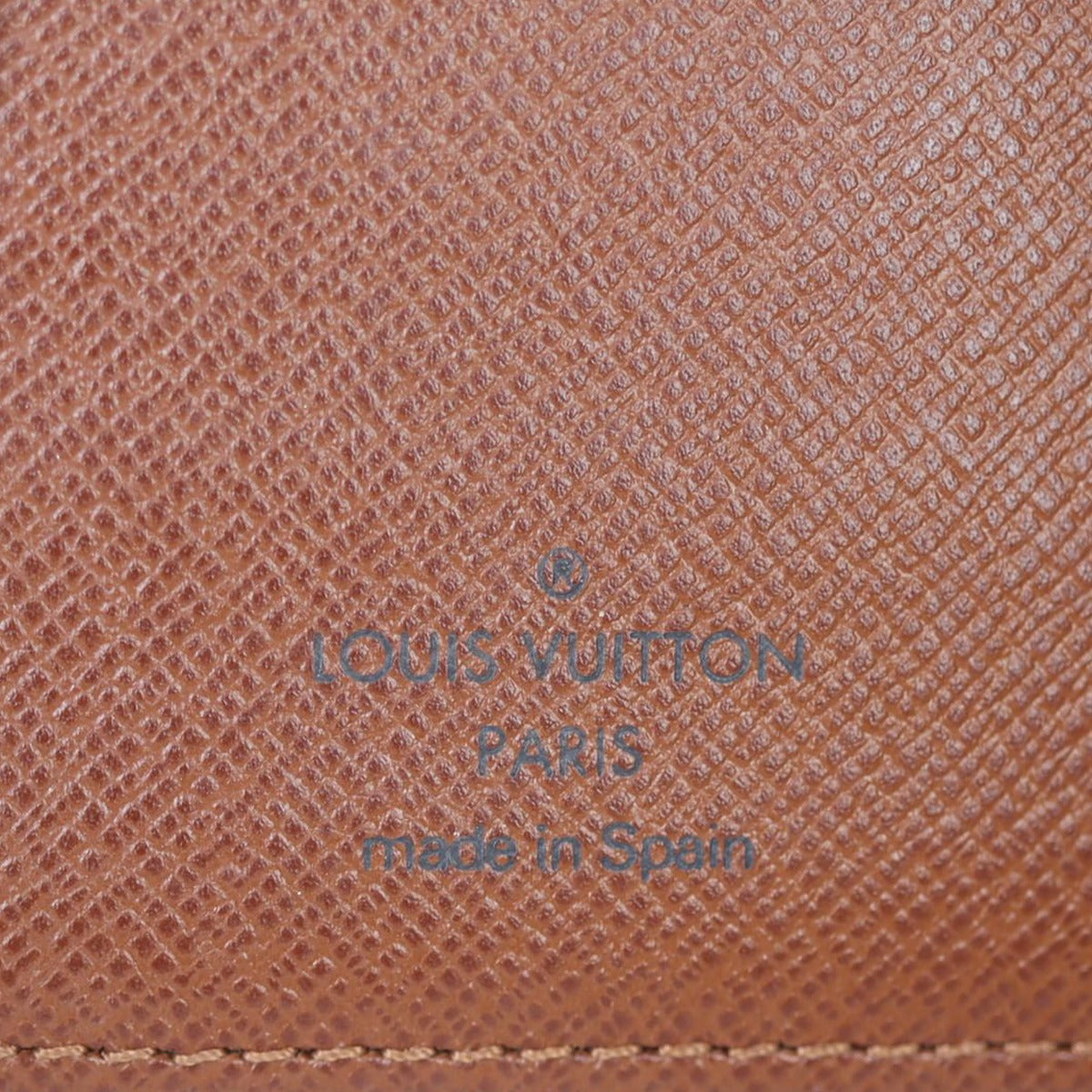 Louis Vuitton Small Ring Agenda Cover Monogram Stamp

