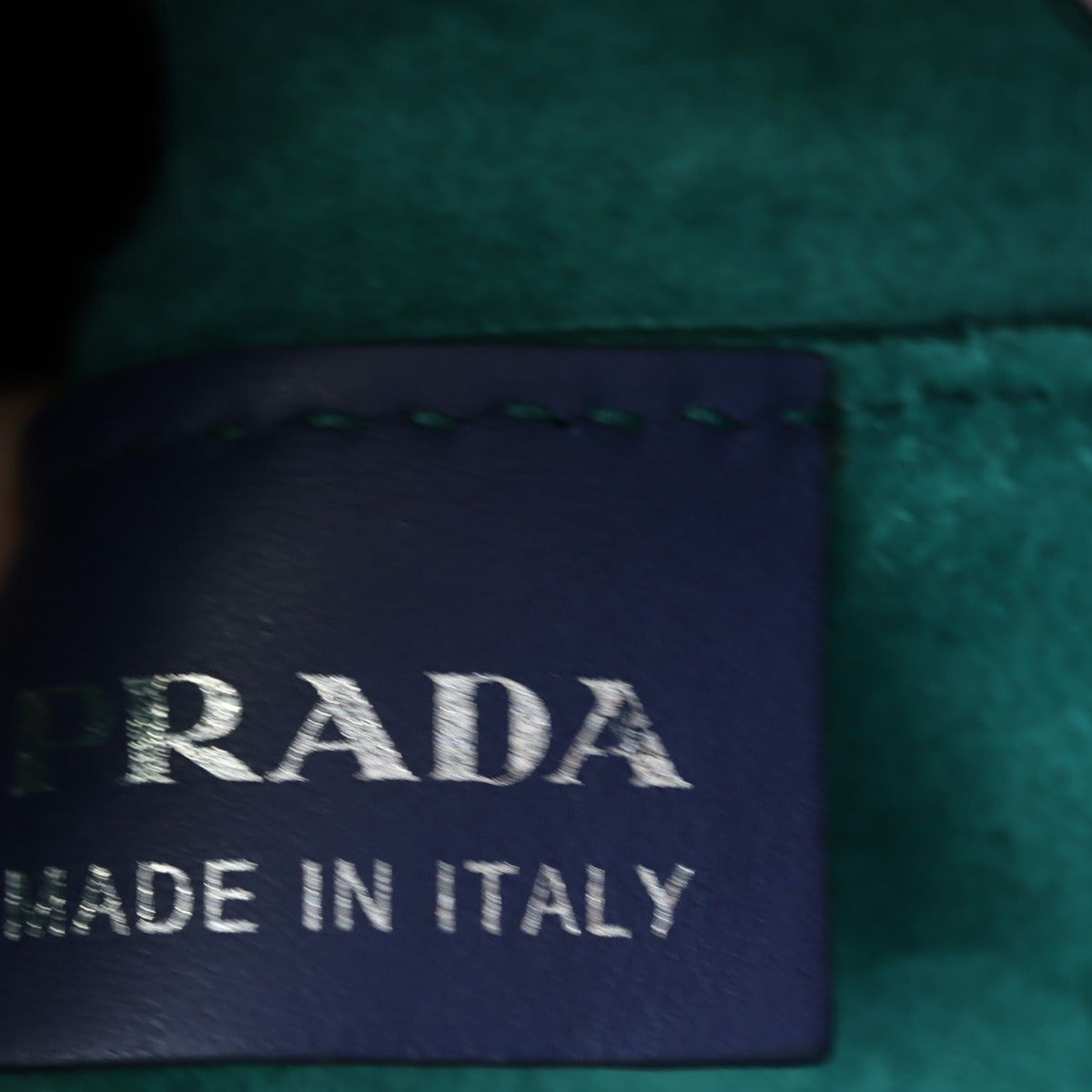 Prada City Calf Galleria Double Zip Tote Medium Stamp
