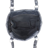 Chanel Lady Braid Tote Whole interior
