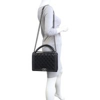 Chanel Boy Top Handle Bag Large Mannequin
