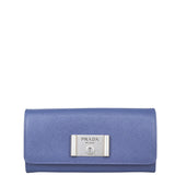 Prada Saffiano Lock Wallet Front
