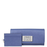 Prada Saffiano Lock Wallet Front
