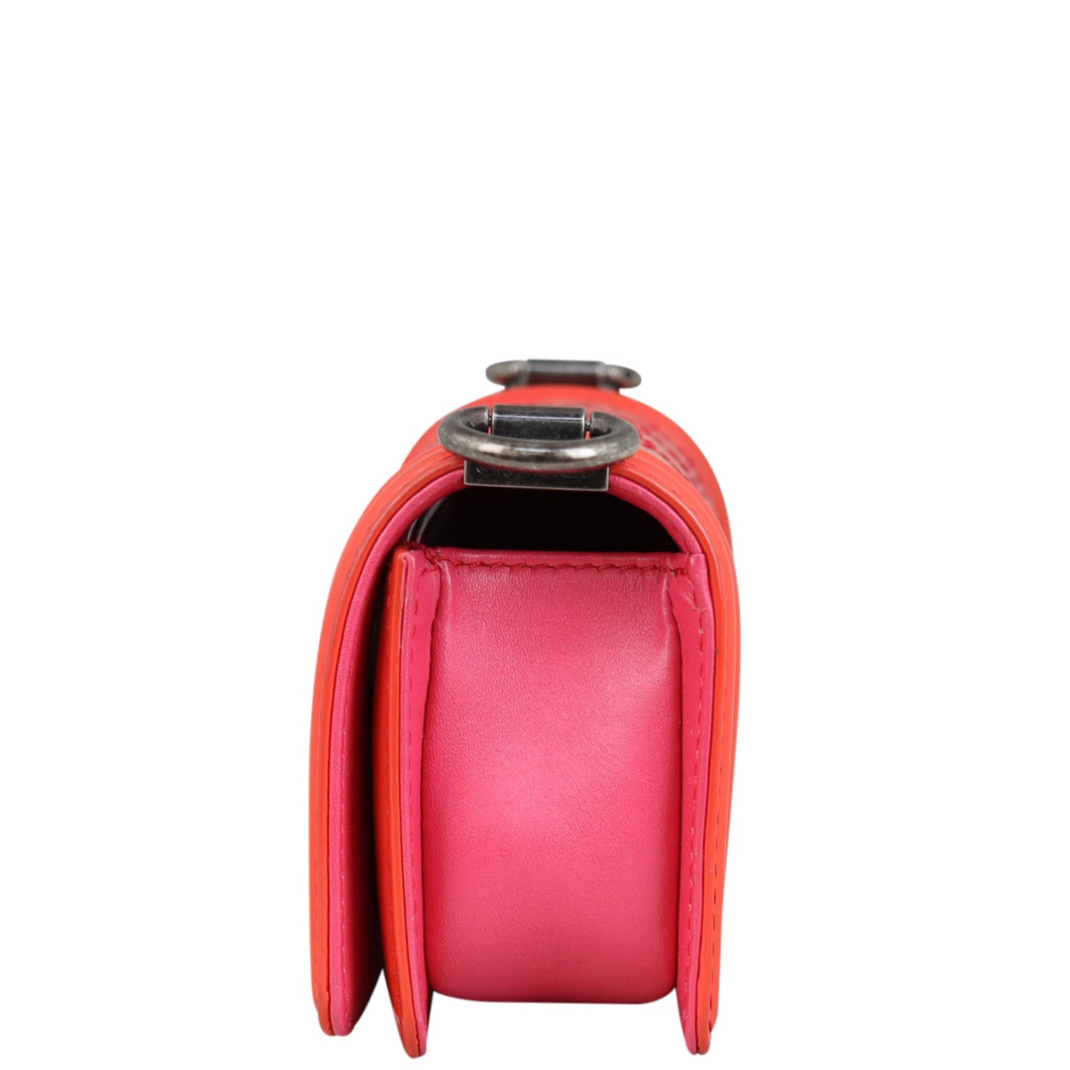 Chanel Boy Mini Patent Side
