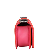 Chanel Boy Mini Patent Side
