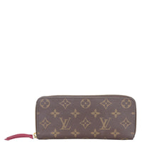 Louis Vuitton Clemence Wallet Monogram Front

