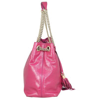 Gucci Soho Chain Shoulder Bag Medium Patent Side
