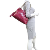 Gucci Soho Chain Shoulder Bag Medium Patent Mannequin
