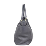 Prada Vitello Daino Side Pocket Tote Side
