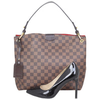 Louis Vuitton Graceful PM Damier Ebene Shoe

