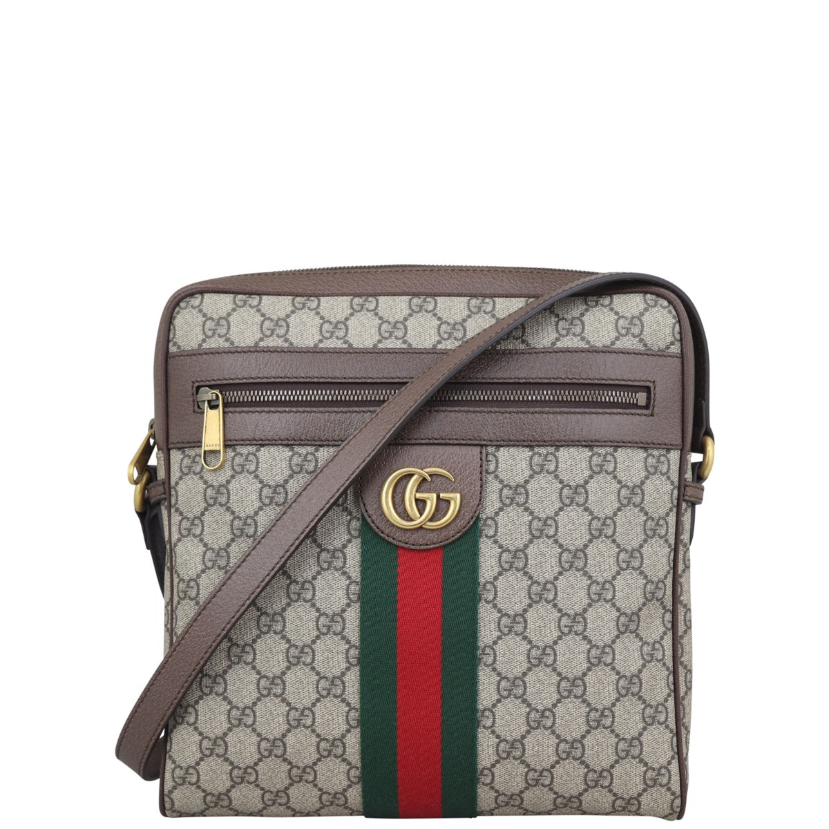 Gucci GG Supreme Ophidia Medium Messenger Bag Front
