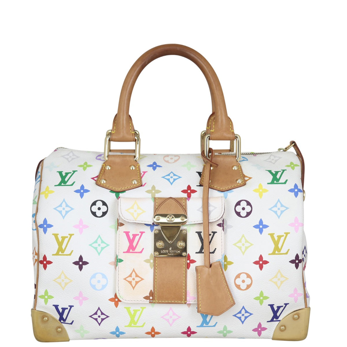 Louis Vuitton Speedy 30 Monogram Multicolore Front

