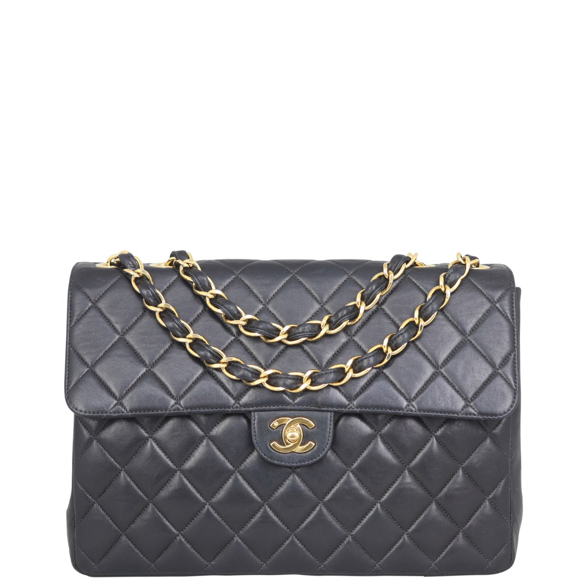 Chanel Classic Single Flap Maxi Front
