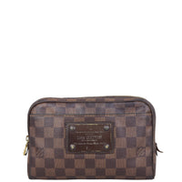 Louis Vuitton Brooklyn Waist Bag Damier Ebene Front

