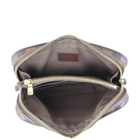 Louis Vuitton Brooklyn Waist Bag Damier Ebene Whole interior
