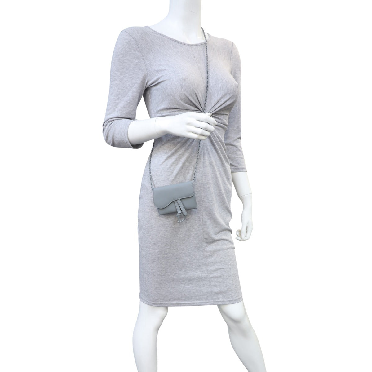 Dior Ultramatte Saddle Pouch Nano Mannequin
