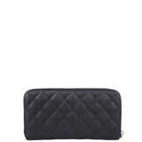 Chanel Classic Long Zipped Wallet Back