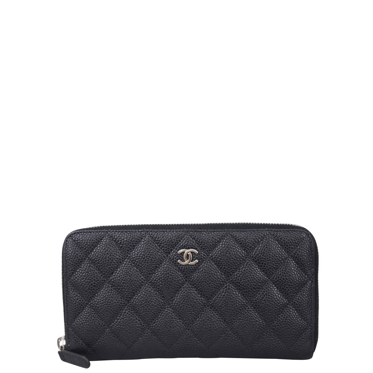 Chanel Classic Long Zipped Wallet Front
