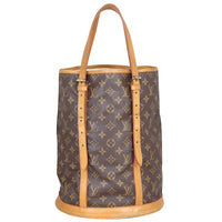 Louis Vuitton Bucket GM Monogram Front
