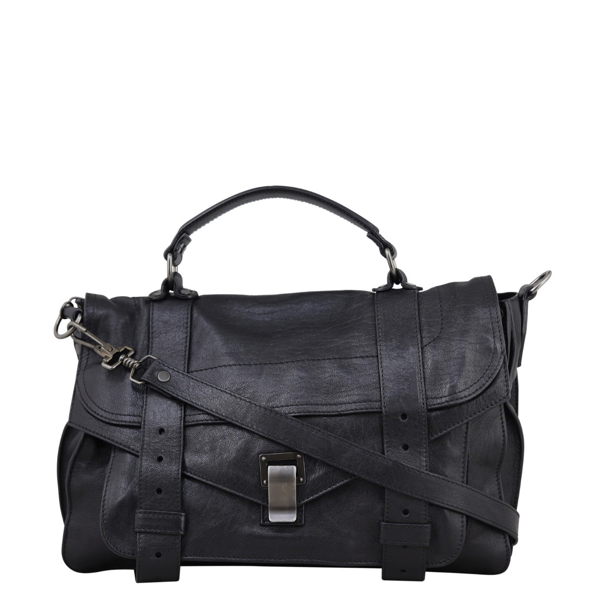 Proenza Schouler PS1 Medium Crossbody Front with strap